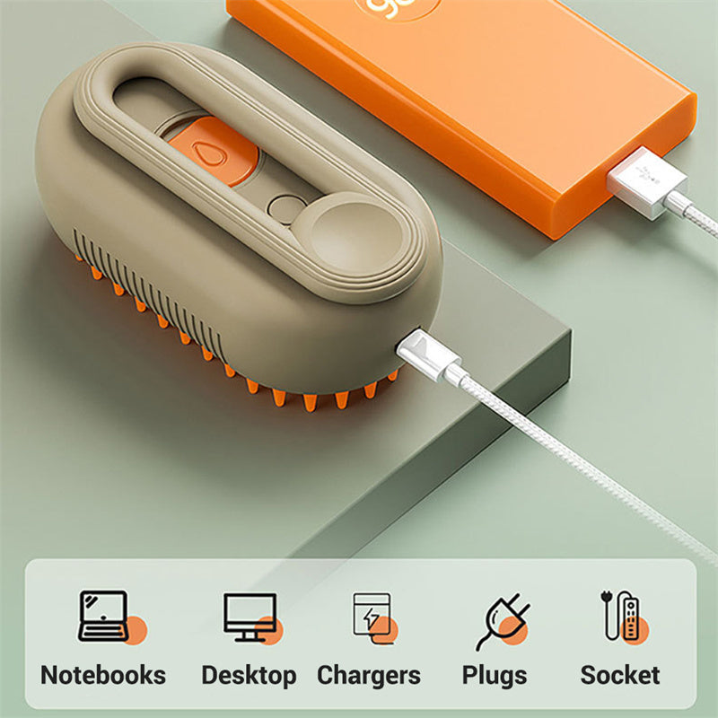 Apex Steamy Pet Grooming Brush