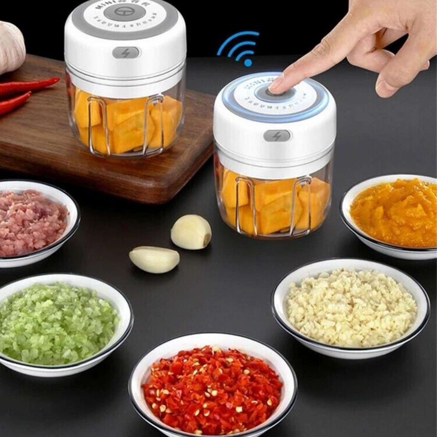 Apex 4-in-1 Mini Kitchen Processor